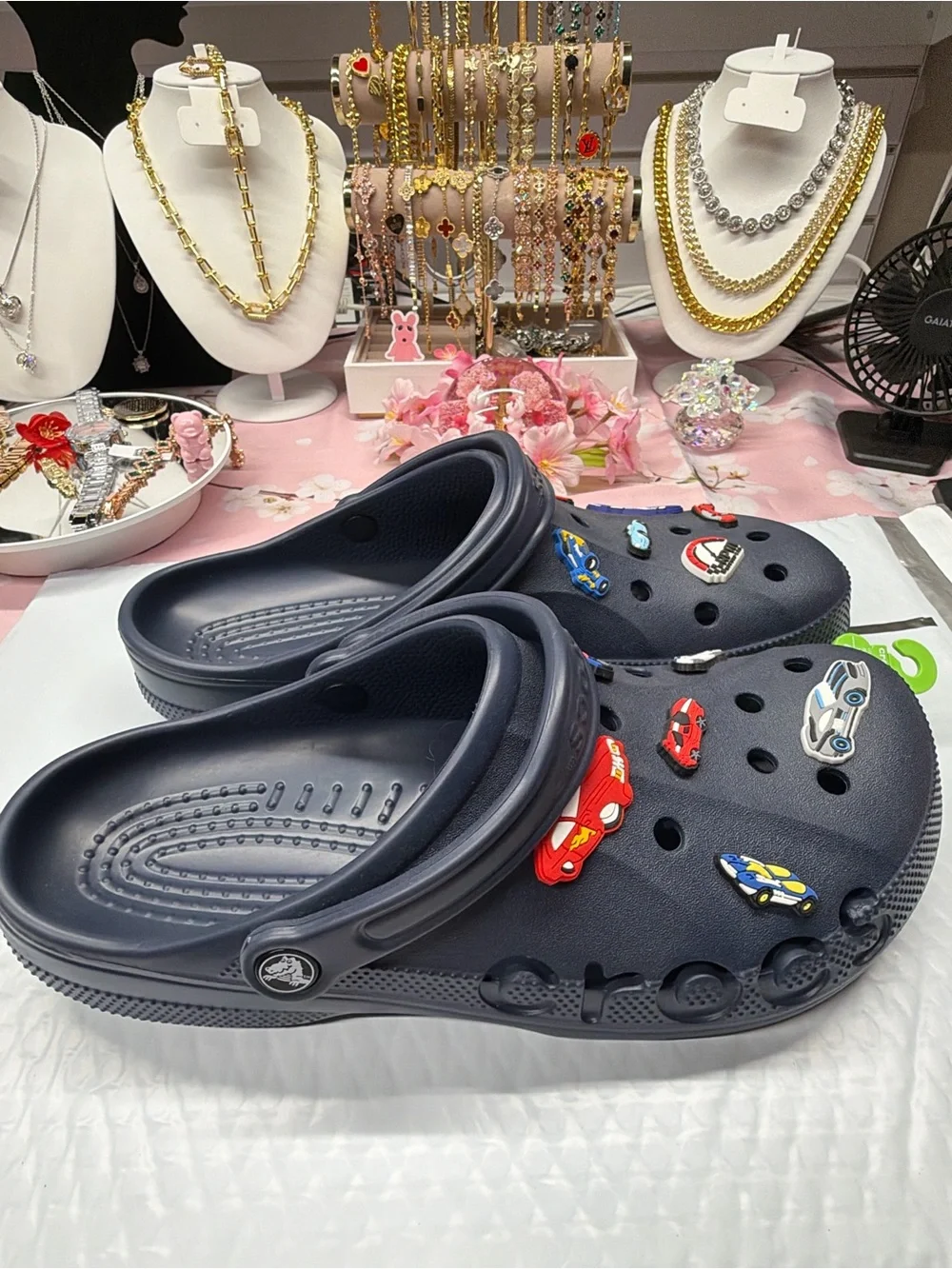 NWT Crocs Baya Navy Blue Men’s Size 11